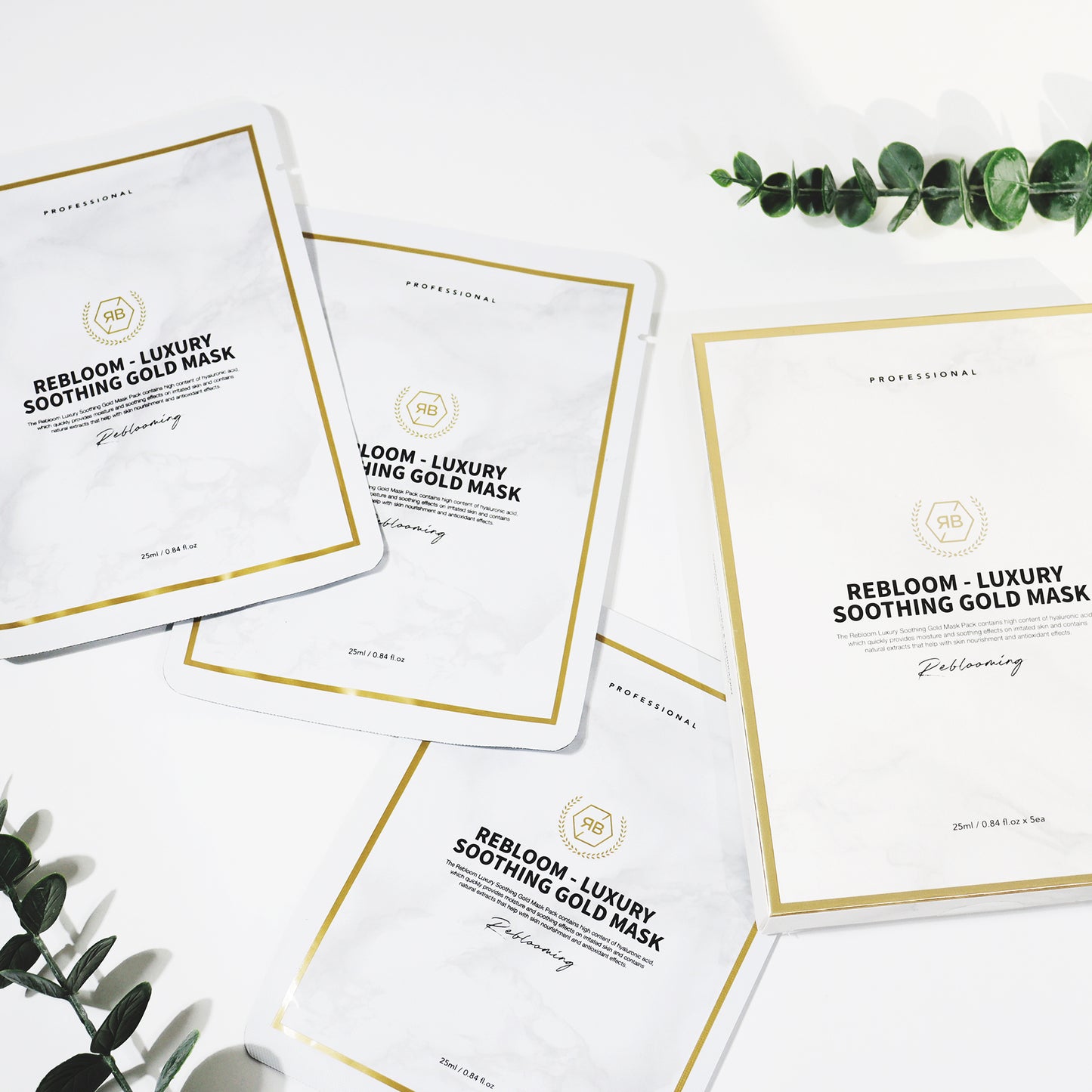 LUXURY SOOTHING GOLD MASK