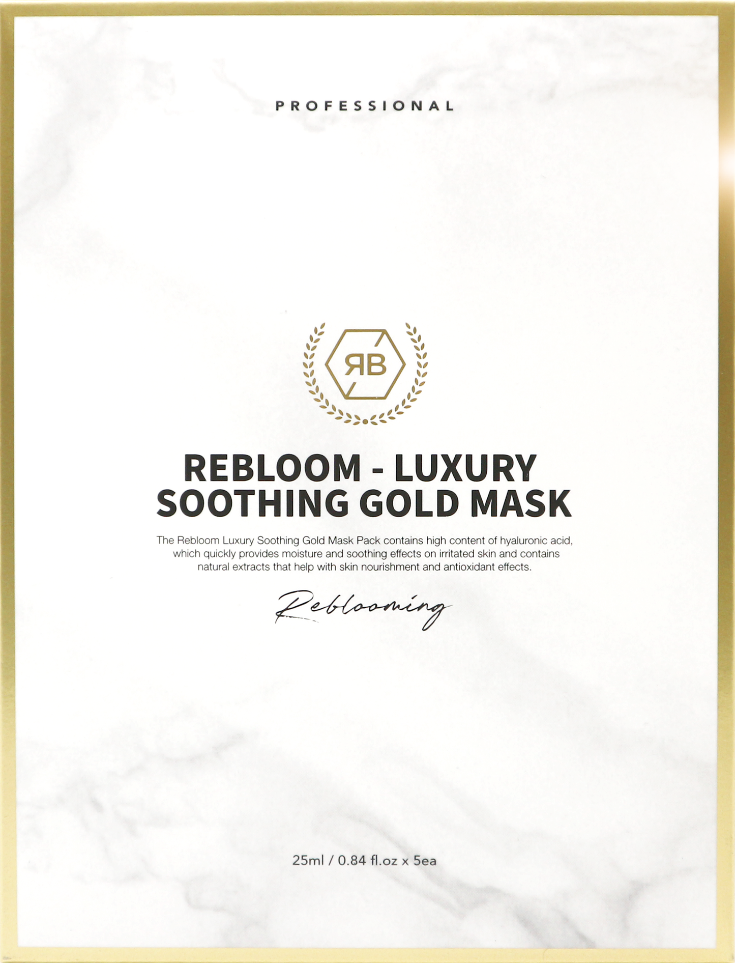 LUXURY SOOTHING GOLD MASK